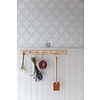Dutch Wallcoverings Havsblick - Flora Blue - Blauw