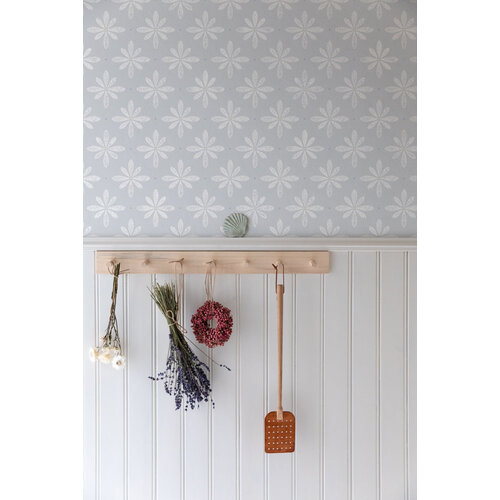 Dutch Wallcoverings Havsblick - Flora Blue - Blauw