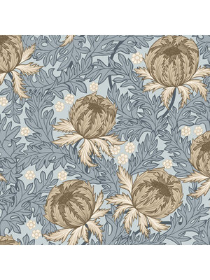 Dutch Wallcoverings Havsblick - Arthur Blue - Blauw