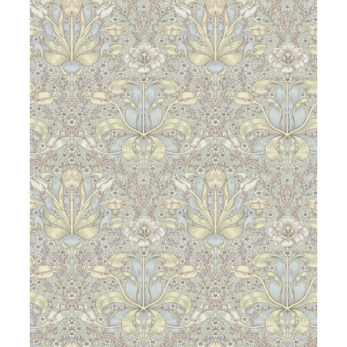 Dutch Wallcoverings Hidden Tr2 -Spring Thicket Blue - Blauw Dutch Wallcoverings Hidden Tr2 -Spring Thicket Blue - Blauw