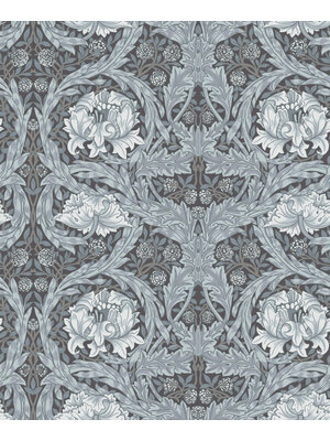 Dutch Wallcoverings Hidden Treasures 2 -African Marigold Blue - Blauw Dutch Wallcoverings Hidden Treasures 2 -African Marigold Blue - Blauw