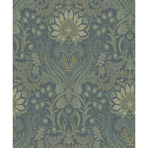 Dutch Wallcoverings Khalili - Tahini Bead Blue - Blauw