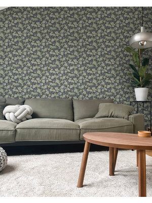 Dutch Wallcoverings FC Klara & Tove- Vinbärsplock Blue - 26020