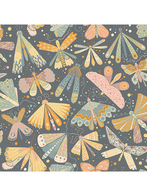 Dutch Wallcoverings FC Langtan- Flyga Dark blue - 63022