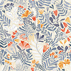 Dutch Wallcoverings Lina - Brittsommar Light Blue - Blauw