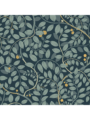 Dutch Wallcoverings Lina II - Kirke Blue - Blauw