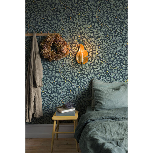 Dutch Wallcoverings Lina II - Kirke Blue - Blauw