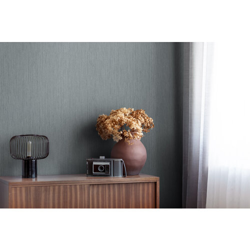 Dutch Wallcoverings Midolin - Enbär Blue - Blauw