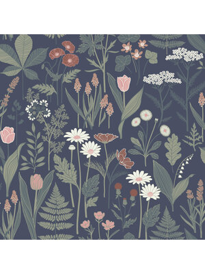 Dutch Wallcoverings Ortagard - Elsa Blue - Blauw Dutch Wallcoverings Ortagard - Elsa Blue - Blauw