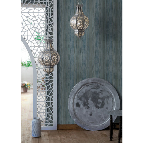 Dutch Wallcoverings Sahara - Sahel Indigo Blue - Blauw