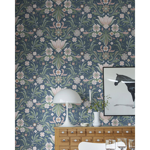 Dutch Wallcoverings Sunnano - Östanskär Blue - Blauw