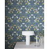 Dutch Wallcoverings Sunnano - Värmdö Blue/Yellow - Blauw/Geel