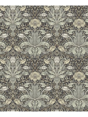 Dutch Wallcoverings Hidden Treasures 2 -Spring Thicket Bl/Grs - Blauw/Grijs