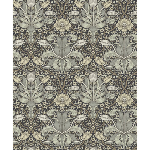 Dutch Wallcoverings Hidden Tr2 -Spring Thicket Bl/Grs - Blauw/Grijs