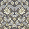Dutch Wallcoverings FC Hidden Tr2-Myrtle Blue/white - 82061