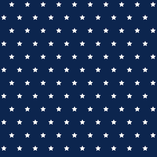 Dutch Wallcoverings Joy - Sterren - Blauw/Wit