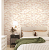Dutch Wallcoverings Arboretum - Sora Coral - Bordeaux/Beige