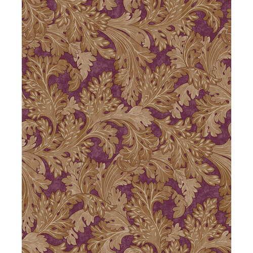 Dutch Wallcoverings Arboretum - Forenza Berry - Bordeaux/Bruin