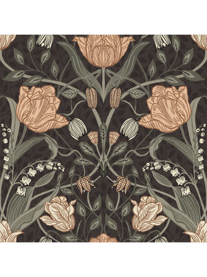 Dutch Wallcoverings Gronhaga - Filippa Brown - Bruin Dutch Wallcoverings Gronhaga - Filippa Brown - Bruin