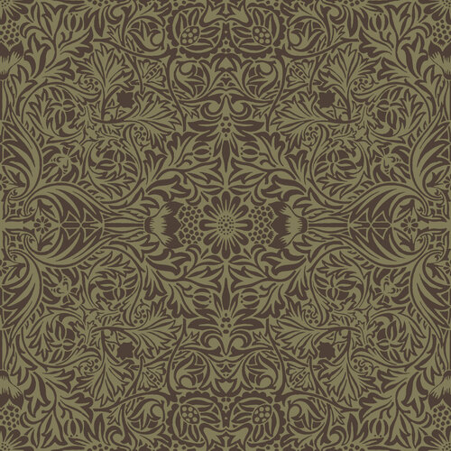 Dutch Wallcoverings Hidden Tr2 -Ceiling Brown - Bruin