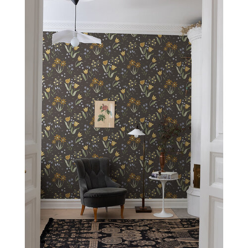 Dutch Wallcoverings Langenas - Tulpandans Brown - Bruin