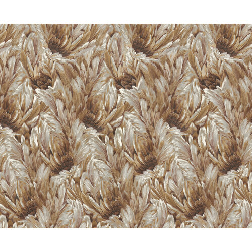 Dutch Wallcoverings Roberto Cavalli 9 - Veer - Bruin