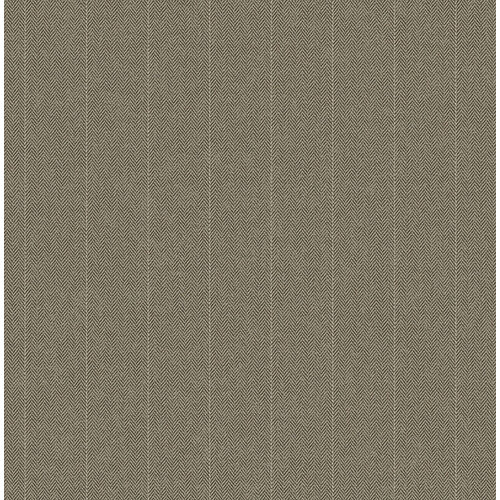 Dutch Wallcoverings Sauvage Streep - Bruin