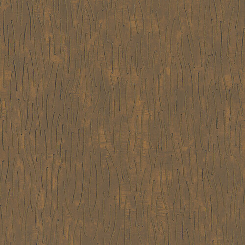 Dutch Wallcoverings Memento Br. - Bruin/Goud