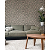Dutch Wallcoverings Klara & Tove - Magnolia Dark Pink - Bruin/Roze