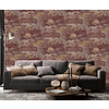 Dutch Wallcoverings Cascading Gardens - Elgon - Burgundy