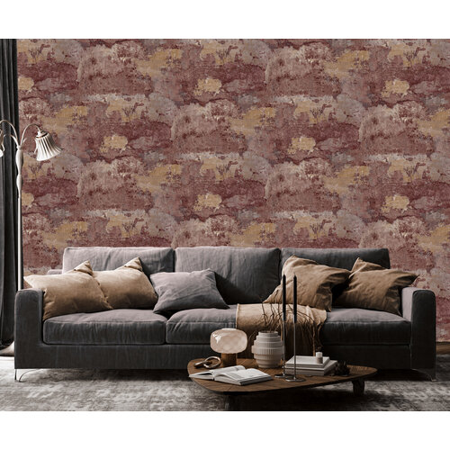 Dutch Wallcoverings Cascading Gardens - Elgon - Burgundy