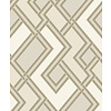 Dutch Wallcoverings Asperia - Fabric Geo - Creme/Goud