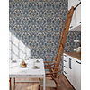 Dutch Wallcoverings Klara & Tove - Äng Dark Blue - Donkerblauw