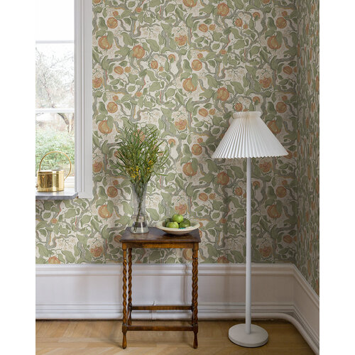 Dutch Wallcoverings Fägring - Kart - Donkergroen Dutch Wallcoverings Fägring - Kart - Donkergroen