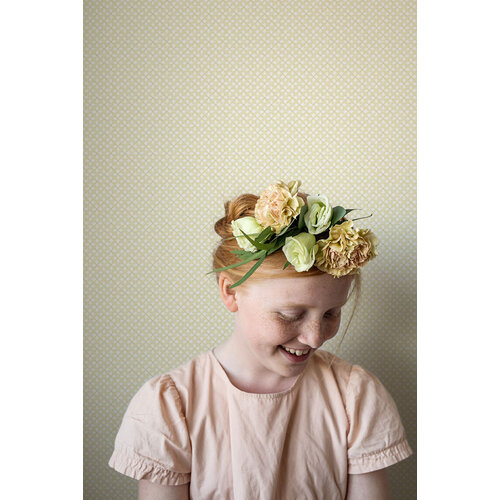Dutch Wallcoverings Blomstermala - Evert Yellow - Geel