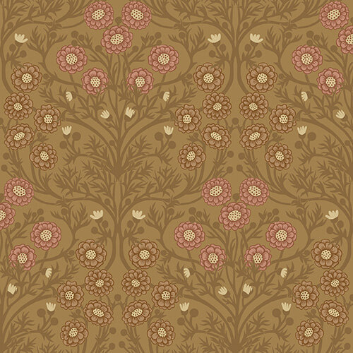 Dutch Wallcoverings Ekbacka - Bellis Yellow - Geel