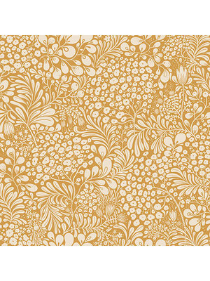 Dutch Wallcoverings Lina II - Siv Dark Yellow - Geel