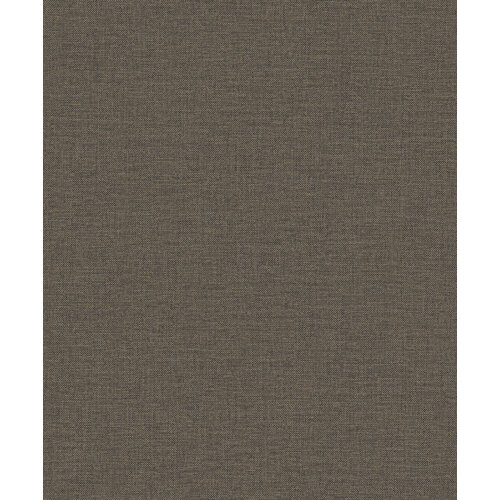 Dutch Wallcoverings Linnen Touch Plain Black/- Gold