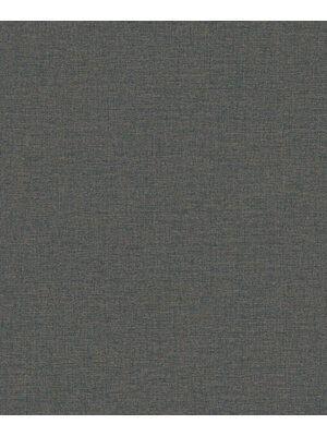 Dutch Wallcoverings Linnen Touch Plain Blue/- Gold