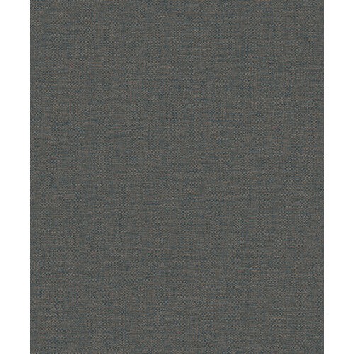 Dutch Wallcoverings Linnen Touch Plain Blue/- Gold