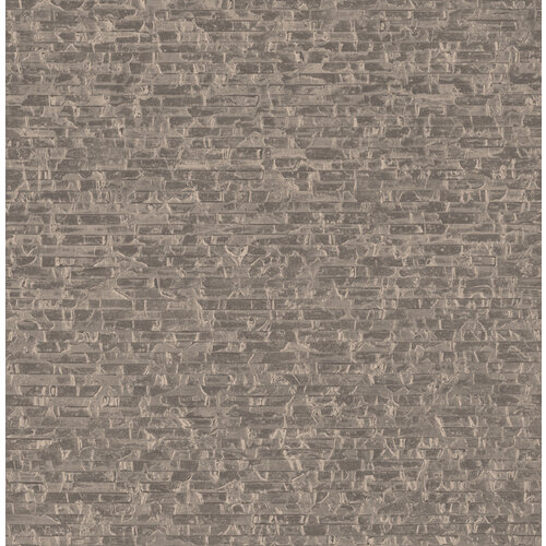 Dutch Wallcoverings Artisan Small Bricks - Gold/Charcoal