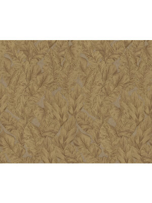Dutch Wallcoverings FC Roberto Cavalli 9- bladeren goud - 21079