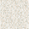 Dutch Wallcoverings Artisan Small Metallic Wood - Green/Gilver