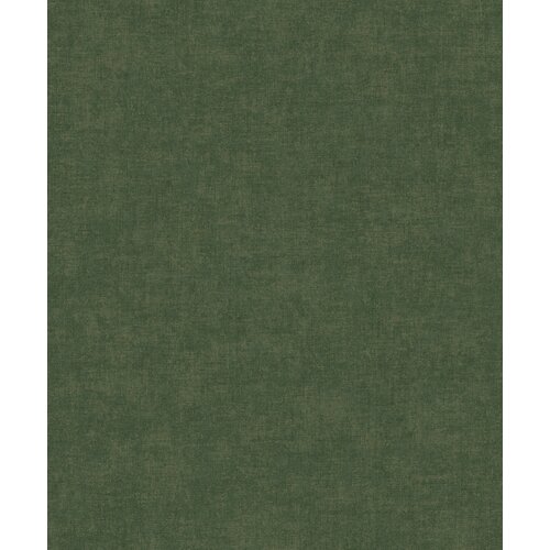 Dutch Wallcoverings Vlies Textured Touch Uni - Green/Gold