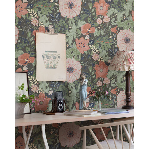 Dutch Wallcoverings Angas - Victoria Grey - Grijs