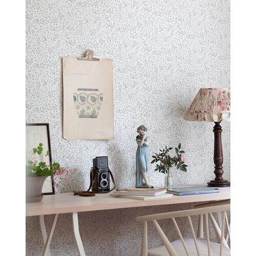 Dutch Wallcoverings Angas - Marie Grey - Grijs
