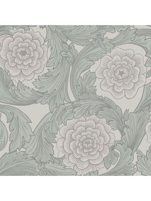Dutch Wallcoverings FC Blomstermala- Rosa Grey - 51008