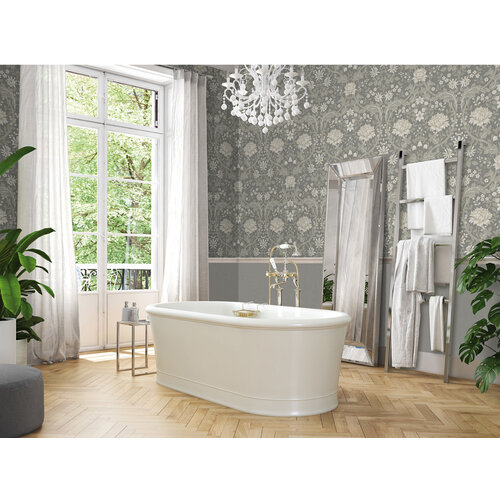 Dutch Wallcoverings British Heritage Bloem - Grijs