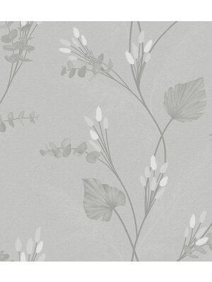 Dutch Wallcoverings Eleganza - Amarante Grey - Grijs