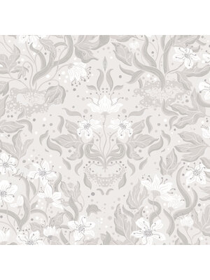 Dutch Wallcoverings Fägring - Lisa - Grijs